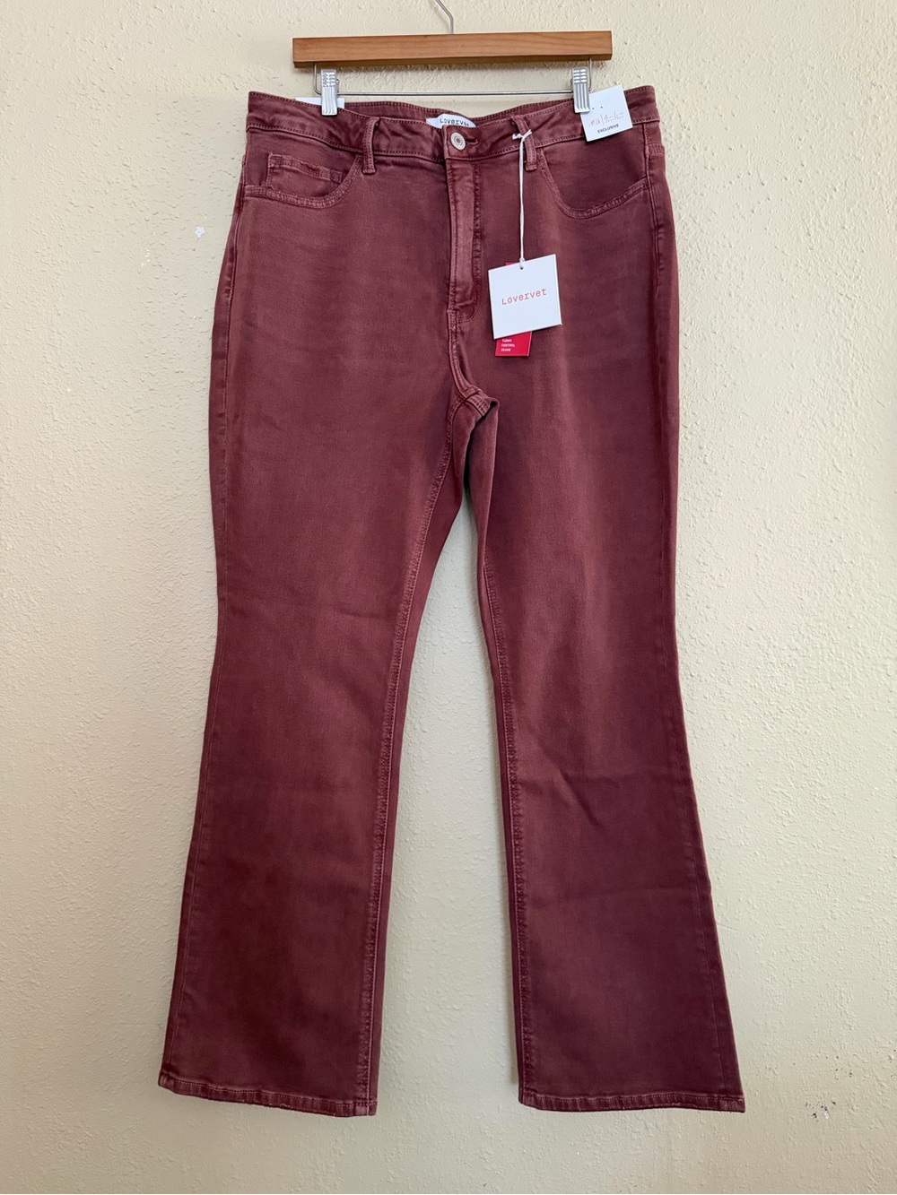 NWT | Lovervet by Vervet | Tummy Control High Rise Bootcut Jeans - Size 20W - Picture 2 of 4